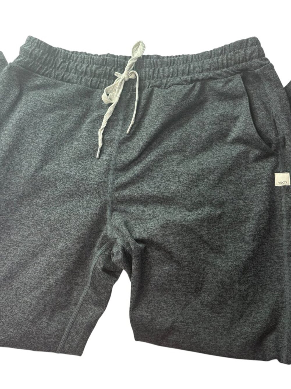 VUORI Gray Sweatpants. Drawstring, Elastic Waistband.  Size Women's Medium
